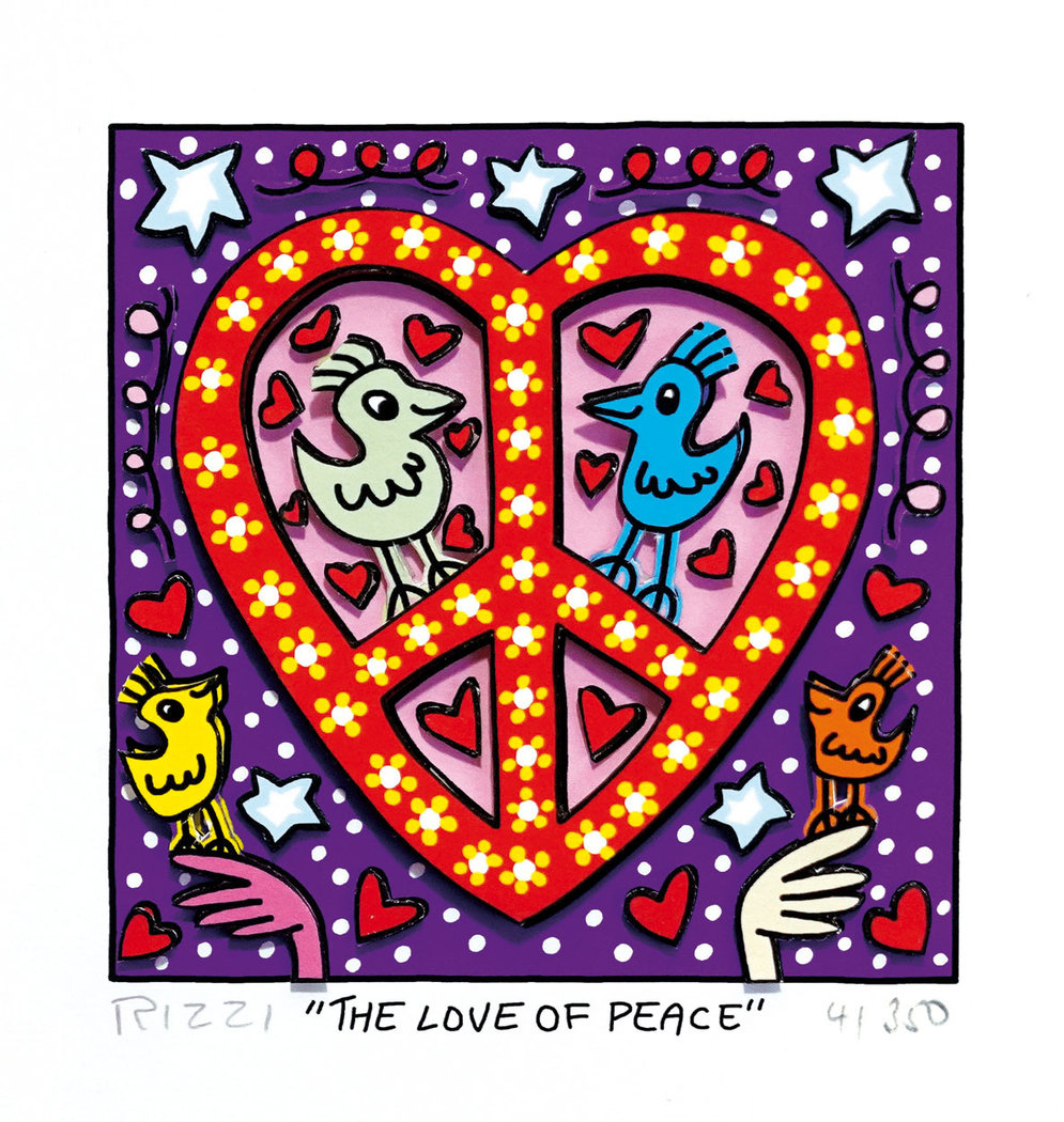 James Rizzi - THE LOVE OF PEACE