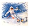 Klaus Risse - Skifahrerin