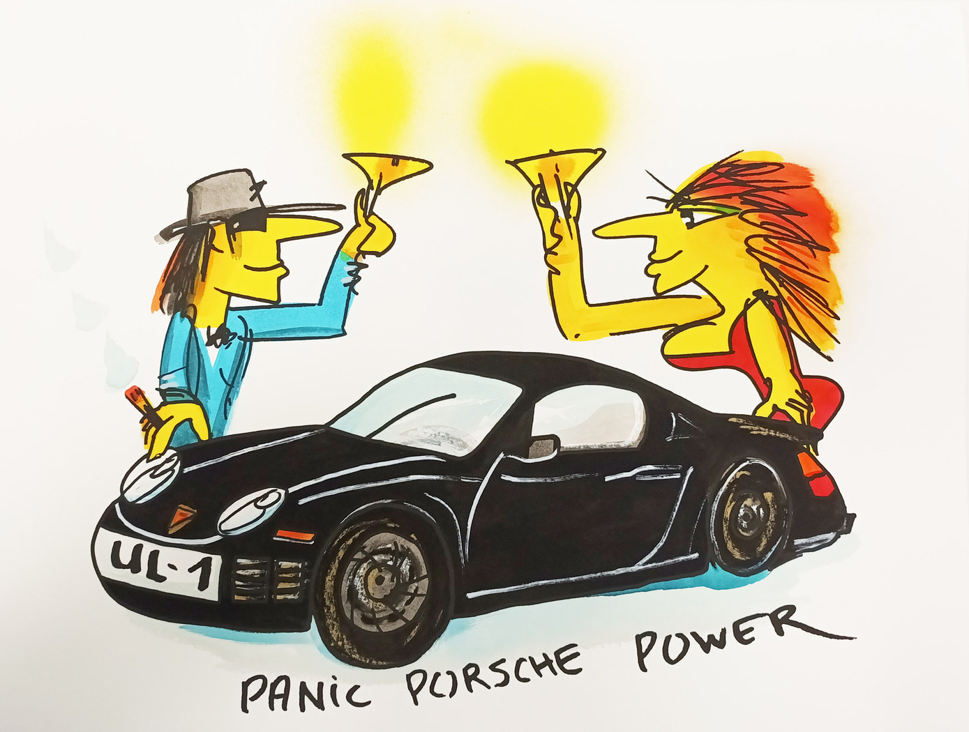 Udo Lindenberg - Panic Porsche Power - BLACK EDITON