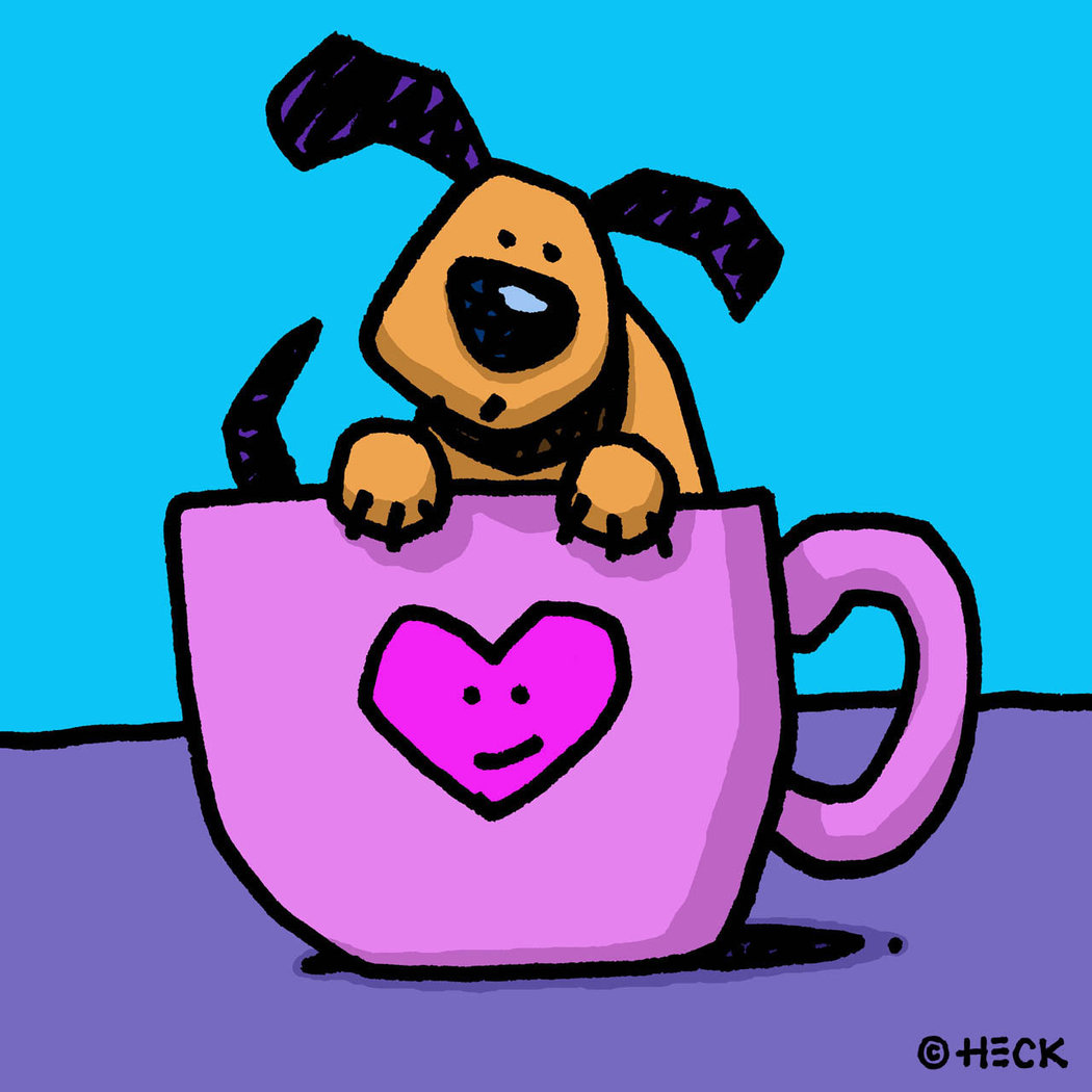 Ed Heck - Tea Pup