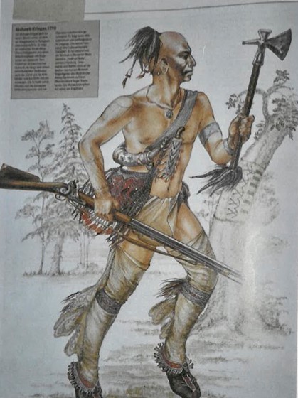 Andreas Noßmann - Mohawk-Krieger 1750
